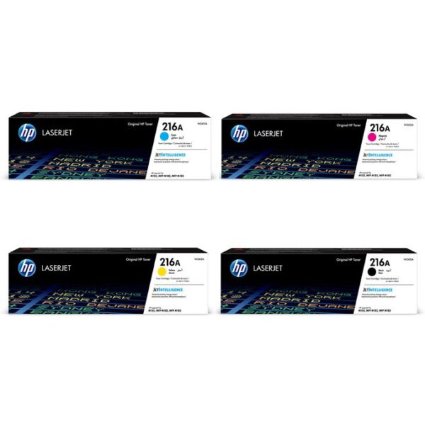 Cartouche HP 216A Toner Laser- Black, Cyan, Yellow, Magenta
