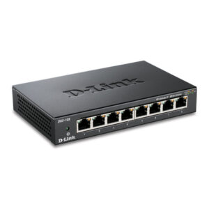 Switch Gigabit D-Link DGS-F108 10/100/1000 Mbps Référence: DGS108