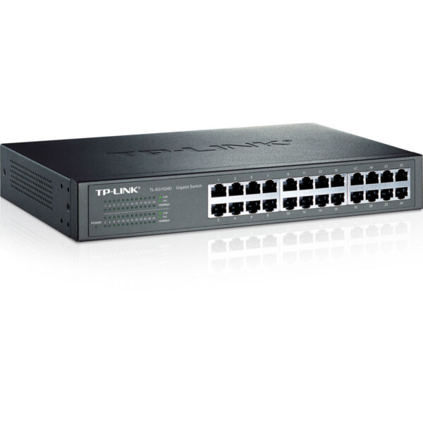 Switch D-Link DES-1024D 24 ports 10/100/1000 Mbps Référence: DGS1024D