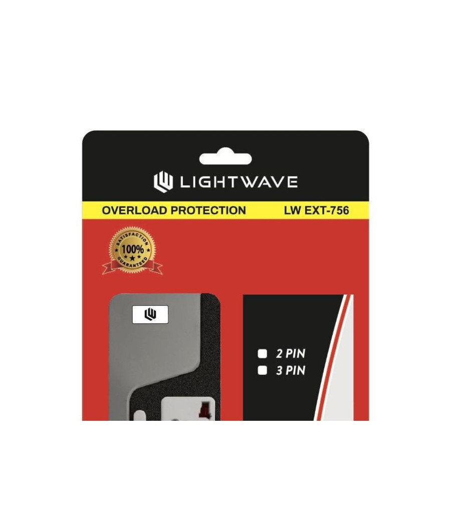 Rallonge électrique Light Wave EXT 756-2P - 6 prises – Image 2