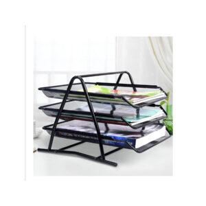 Corbeille à Courrier bureau 3 étages en fer