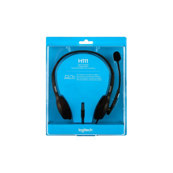Casque Logitech stéréo H111 pour ordinateur