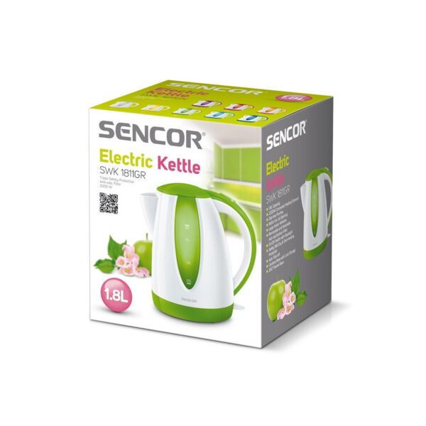 Bouilloires électriques Sencor 1.8L SWK-1811GR
