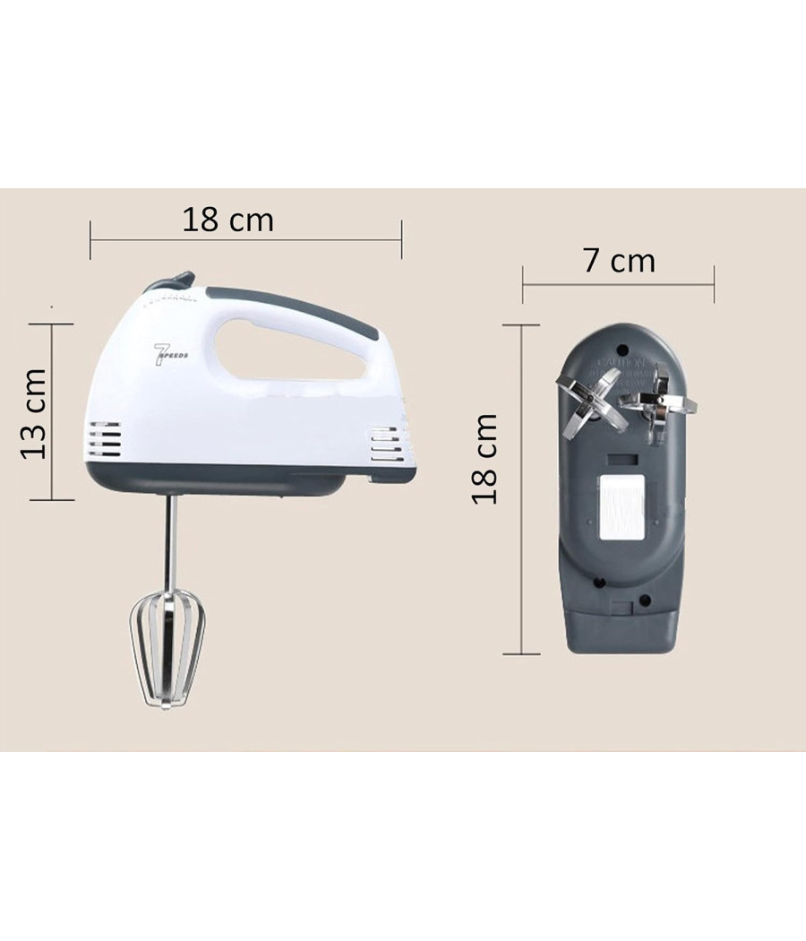 Mélange de Patte haute vitesse 100 W avec 7 vitesses – Image 2