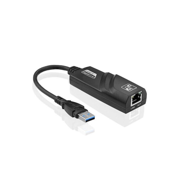 Adaptateur réseau USB 3.0 vers RJ45 Gigabit Ethernet