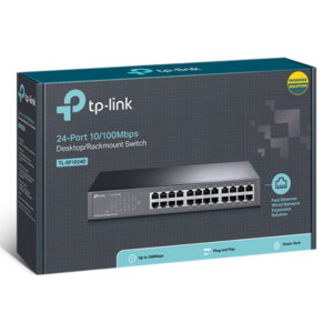 Switch Gigabit TP-Link TL-SF1024D 24 ports 10/100 Mbps Référence: SF1024D