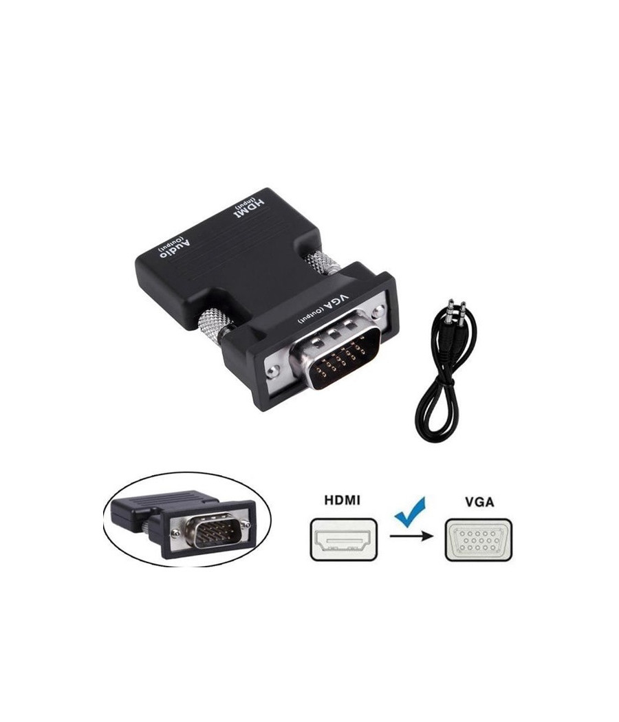 Câble Convertisseur HDMI femelle vers VGA – Image 2