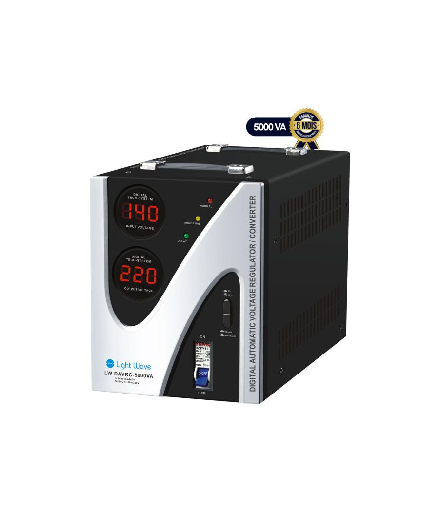 Régulateur De Tension LW DAVRC-5000VA Digital – Image 2