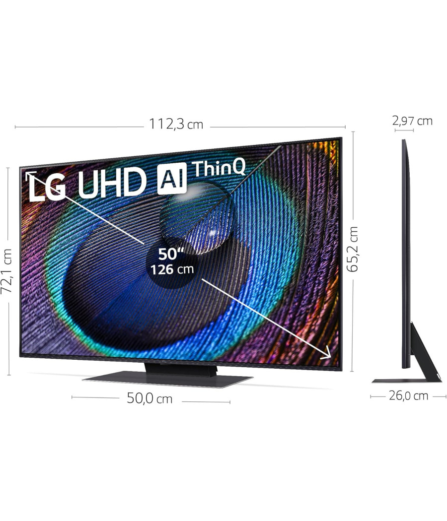 Téléviseur LG LED 50 pouces 50UR91006LA 4K – Image 2