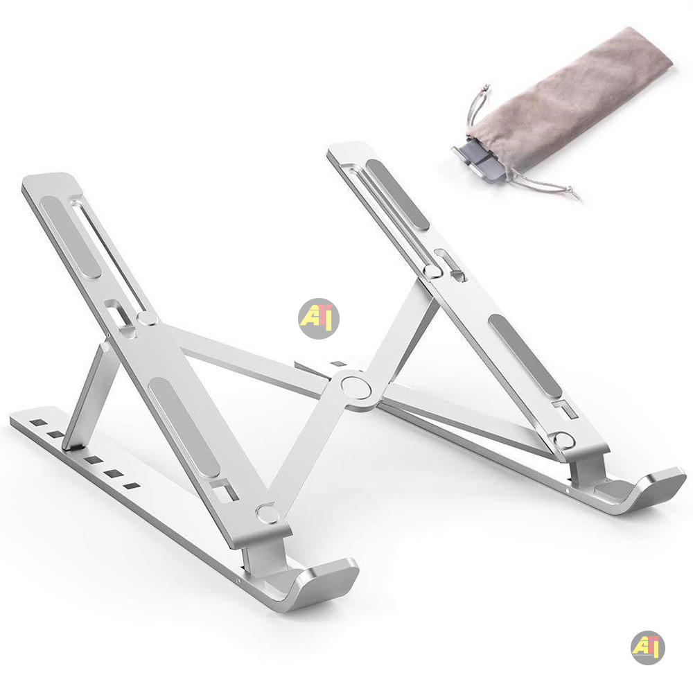 Support d'ordinateur portable pliable Stand Laptop antidérapant multi-angle – Image 2