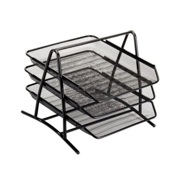 Corbeille à Courrier bureau 3 étages en fer