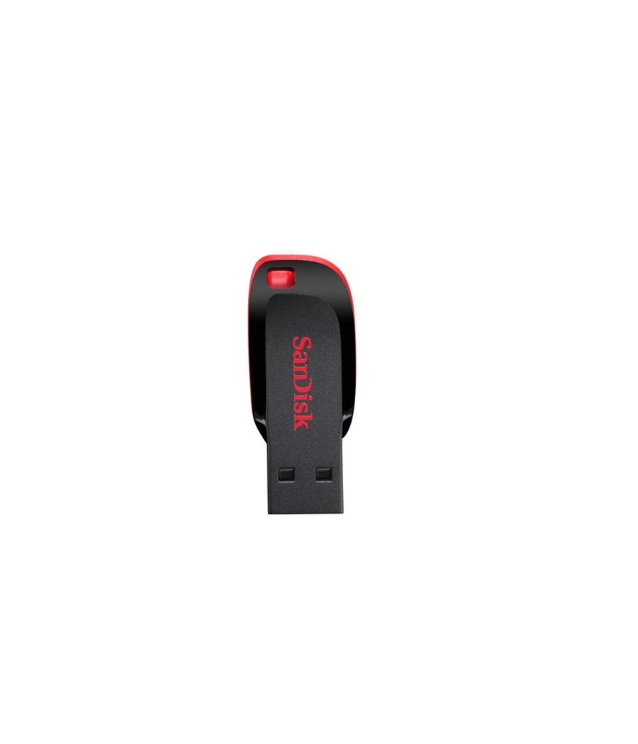 Clé USB SanDisk 2.0 Noir/Rouge – Image 3