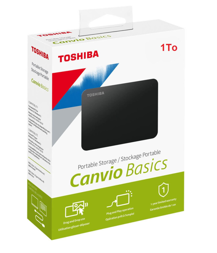 Disque dur Externe Toshiba Canvio Basics – Image 2