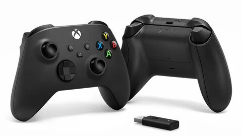 Manette sans fil Xbox + Adaptateur sans fil – Image 3