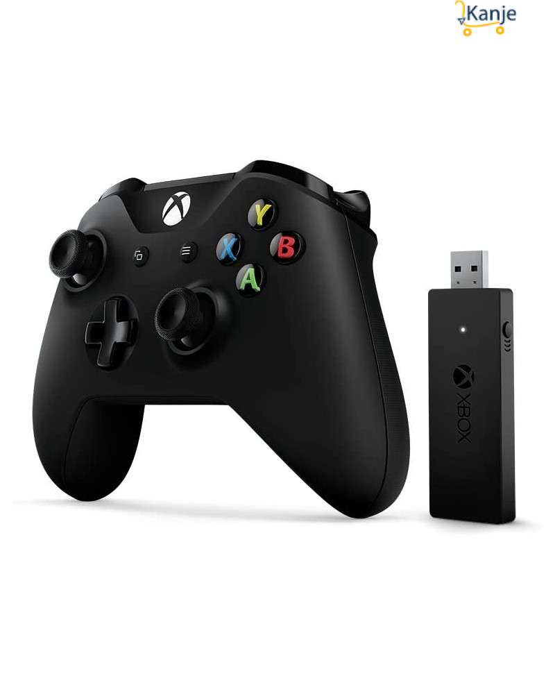 Manette sans fil Xbox + Adaptateur sans fil – Image 2